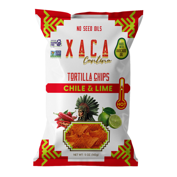 Xaca Avocado Oil Chips Chile & Lime