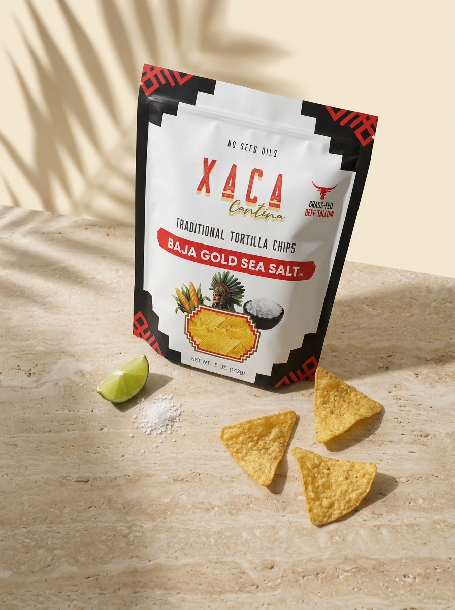 Xaca Tallow Chips Baja Gold Sea Salt