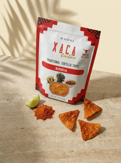 Xaca Tallow Chips Birria (sample)