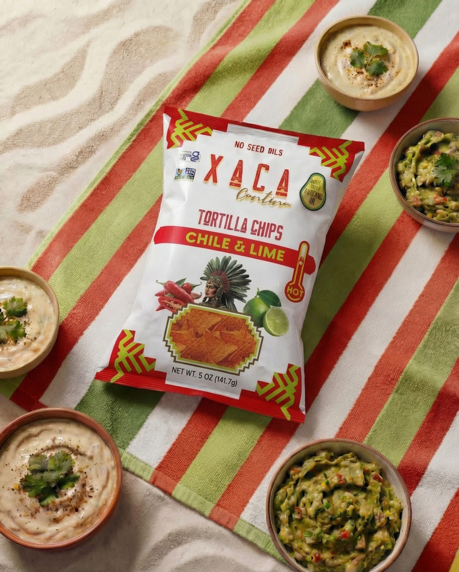 Xaca Avocado Oil Chips Chile & Lime