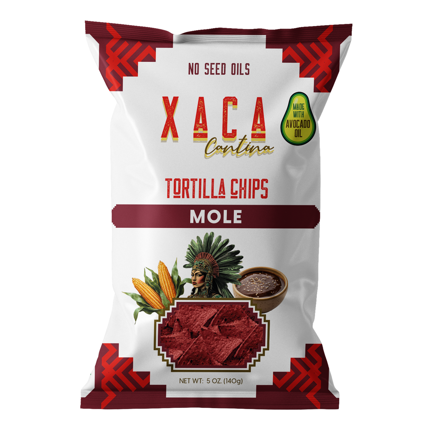Xaca Avocado Oil Chips Mole