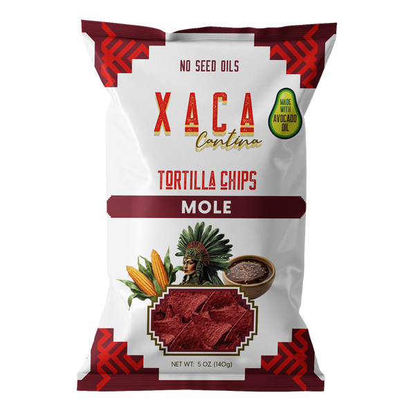 Xaca Avocado Oil Chips Mole