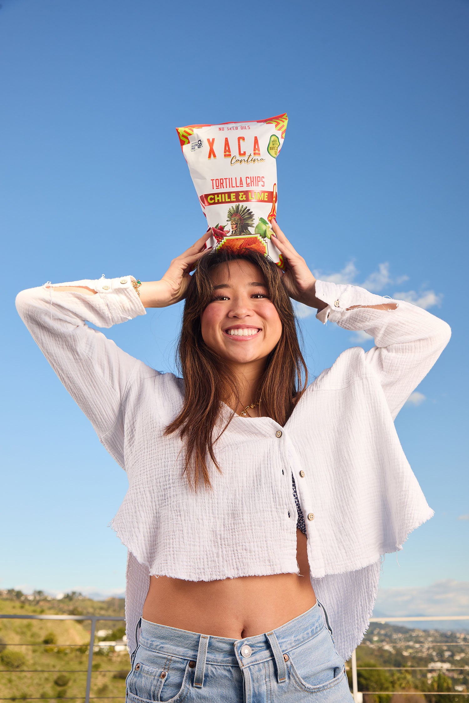 Xaca Avocado Oil Chips Chile & Lime